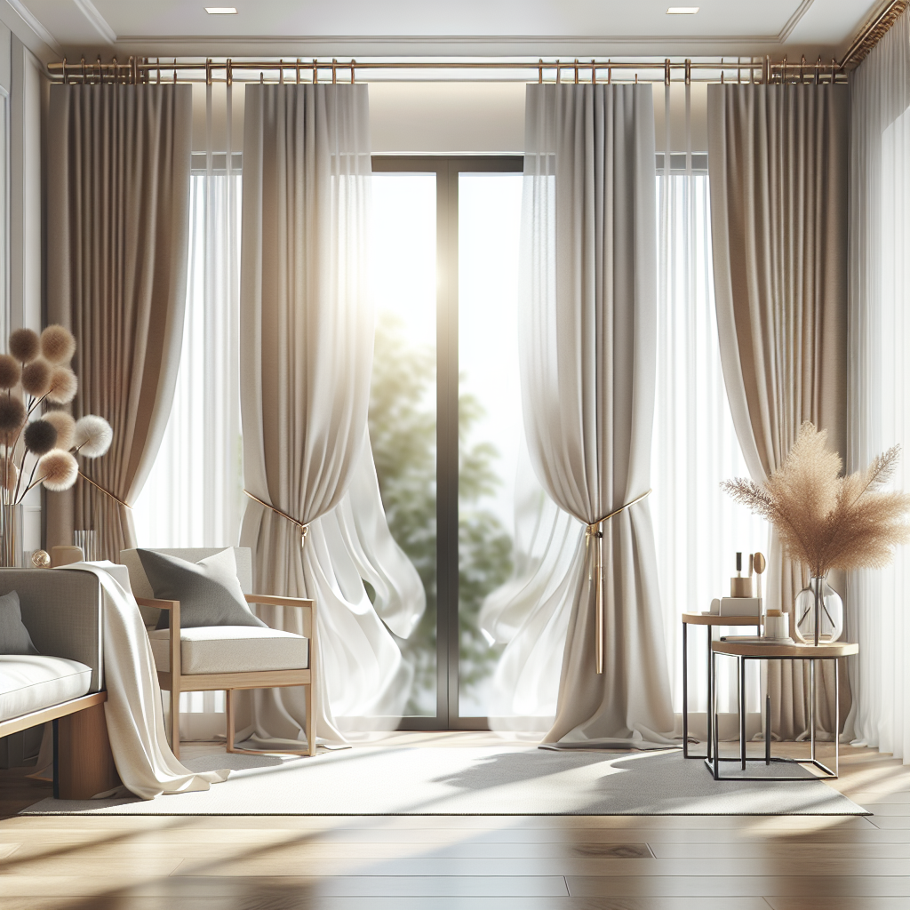 L&rsquo;Art de la Décoration Intérieure : Harmoniser l&rsquo;Espace avec des Tringles à Rideaux