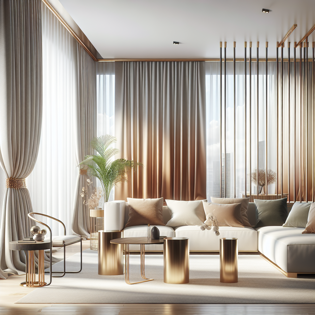 L&rsquo;Art de la Décoration Intérieure : La Magie des Tringles à Rideaux