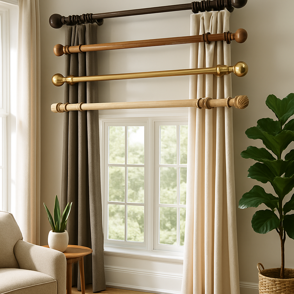 Décoration Intérieure : L&rsquo;Art de Choisir les Tringles à Rideaux Parfaites
