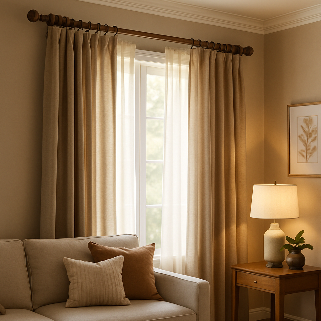 L&rsquo;Art de Choisir des Tringles à Rideaux pour Élever Votre Décoration Intérieure