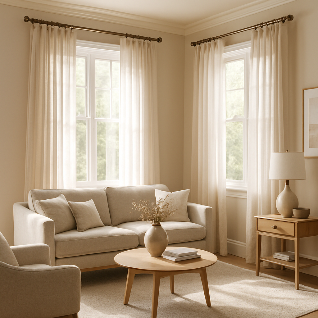 Les Tendances Actuelles en Décoration Intérieure : Focus sur les Tringles à Rideaux