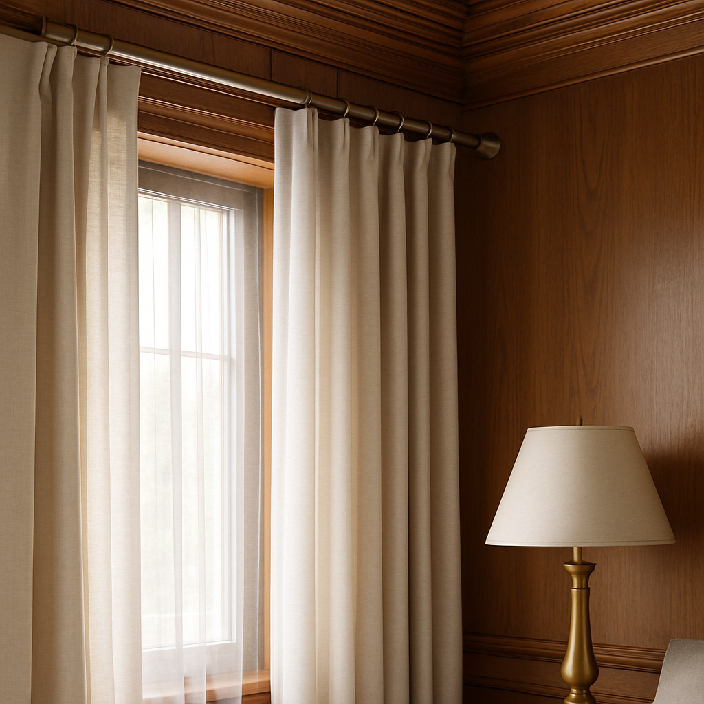 Les Tendances de Décoration Intérieure : Les Tringles à Rideaux comme Élément Clé