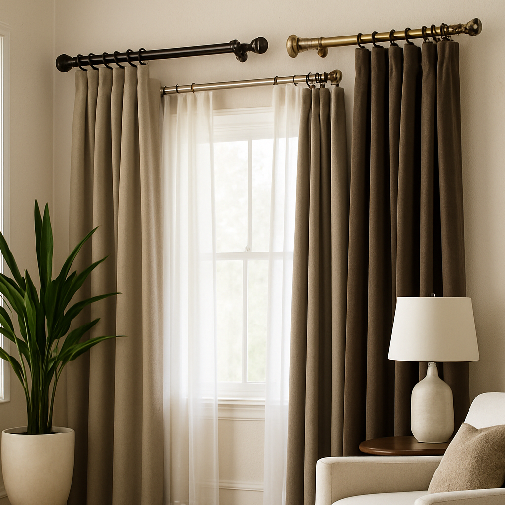 L&rsquo;importance des Tringles à Rideaux dans la Décoration Intérieure