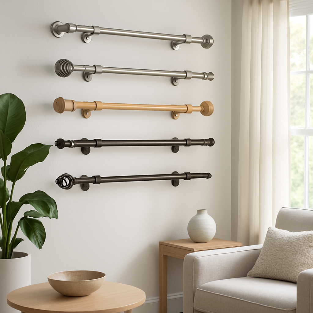 Décoration Intérieure : L&rsquo;Art de Choisir des Tringles de Rideaux