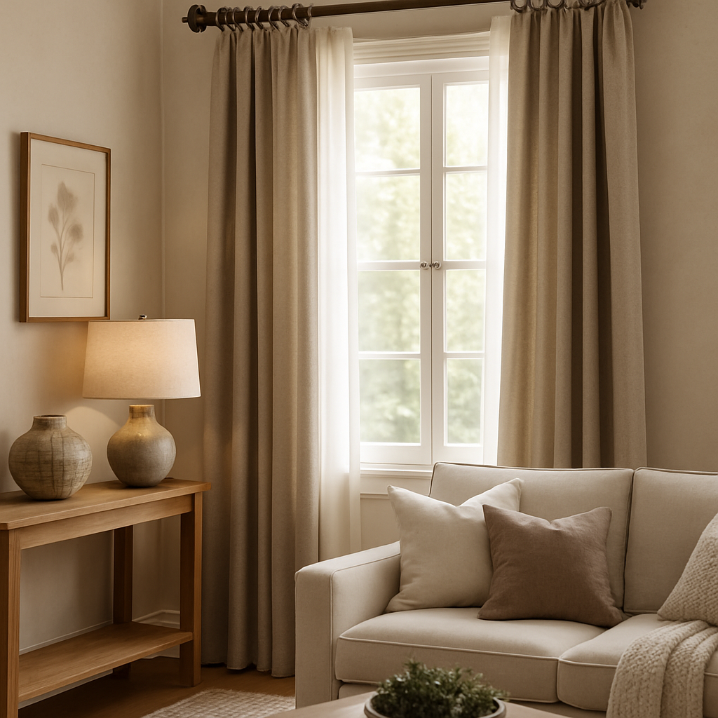 L&rsquo;Harmonie des Tringles de Rideaux et de la Décoration Intérieure