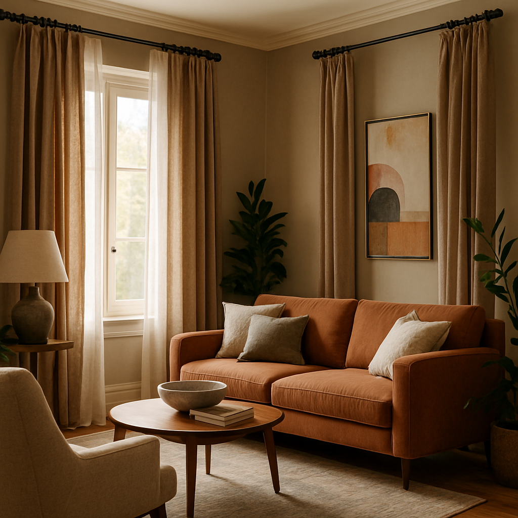 Les Tringles de Rideaux : Élément Essentiel pour une Décoration Intérieure Équilibrée