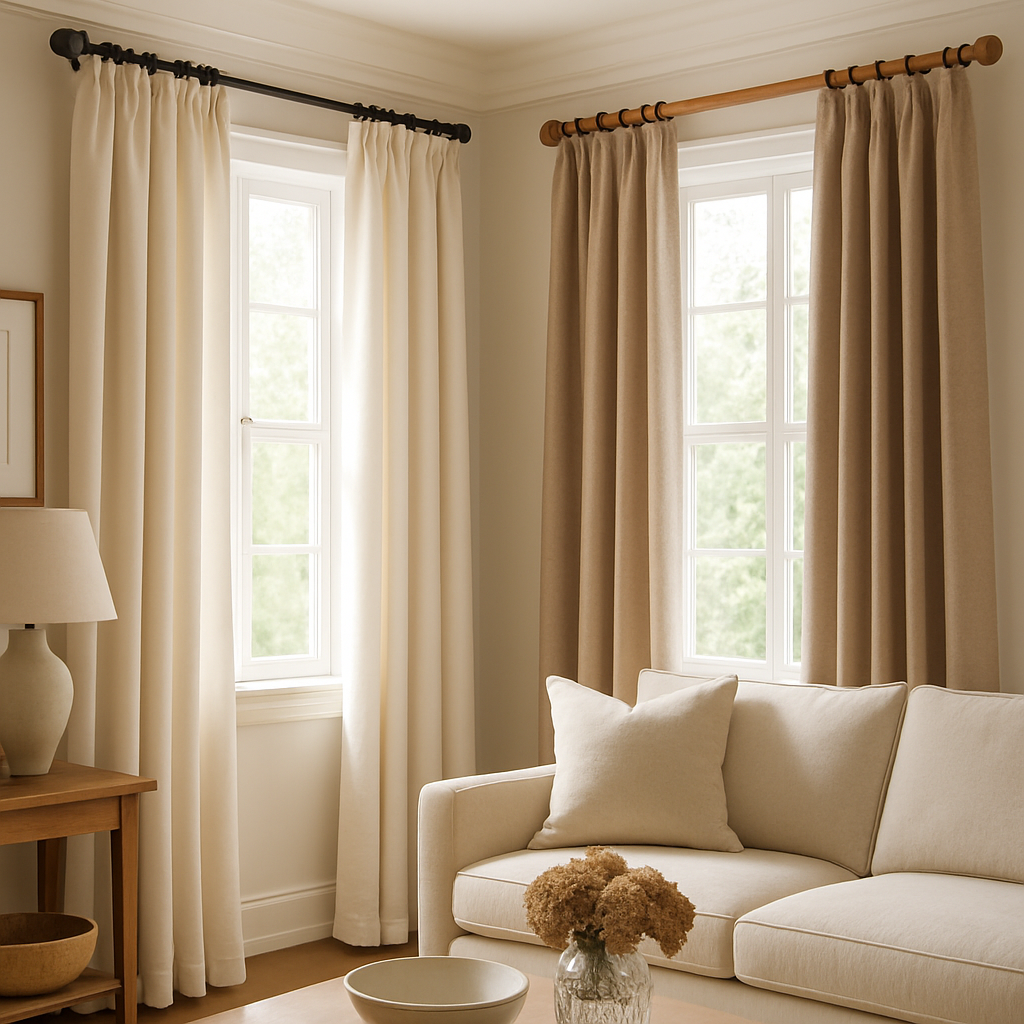Comment choisir des tringles de rideaux pour sublimer votre décoration intérieure