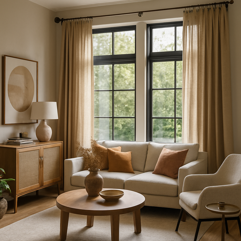 L&rsquo;Art de Choisir les Tringles de Rideaux pour Sublimer Votre Décoration Intérieure
