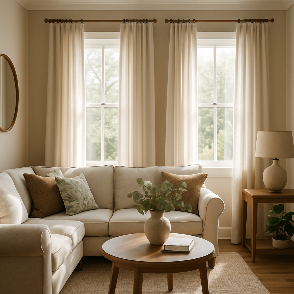 L’Art de la Décoration Intérieure : Intégrer des Tringles de Rideaux Élégantes