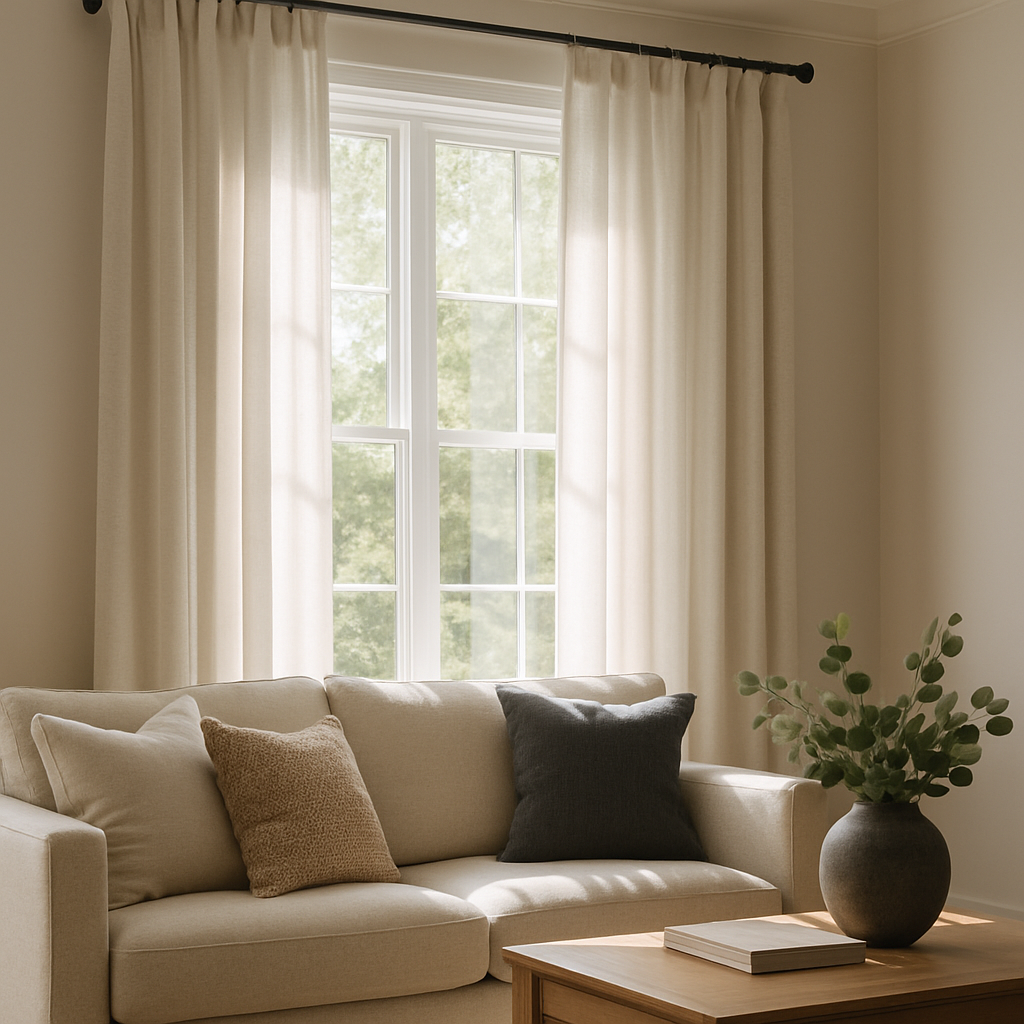 L’Art de la Décoration Intérieure : Les Tringles de Rideaux comme Élément de Style