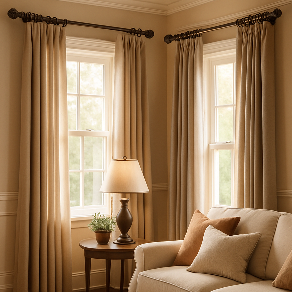 Tringles de Rideaux : Éléments Indispensables pour une Décoration Intérieure Équilibrée