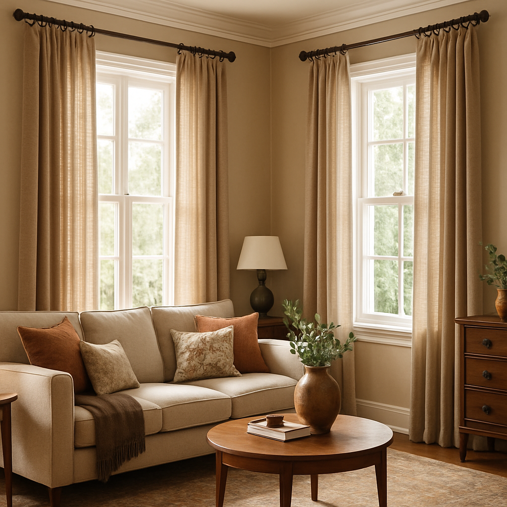 Tringles de Rideaux et Décoration Intérieure : Une Alliance Élégante