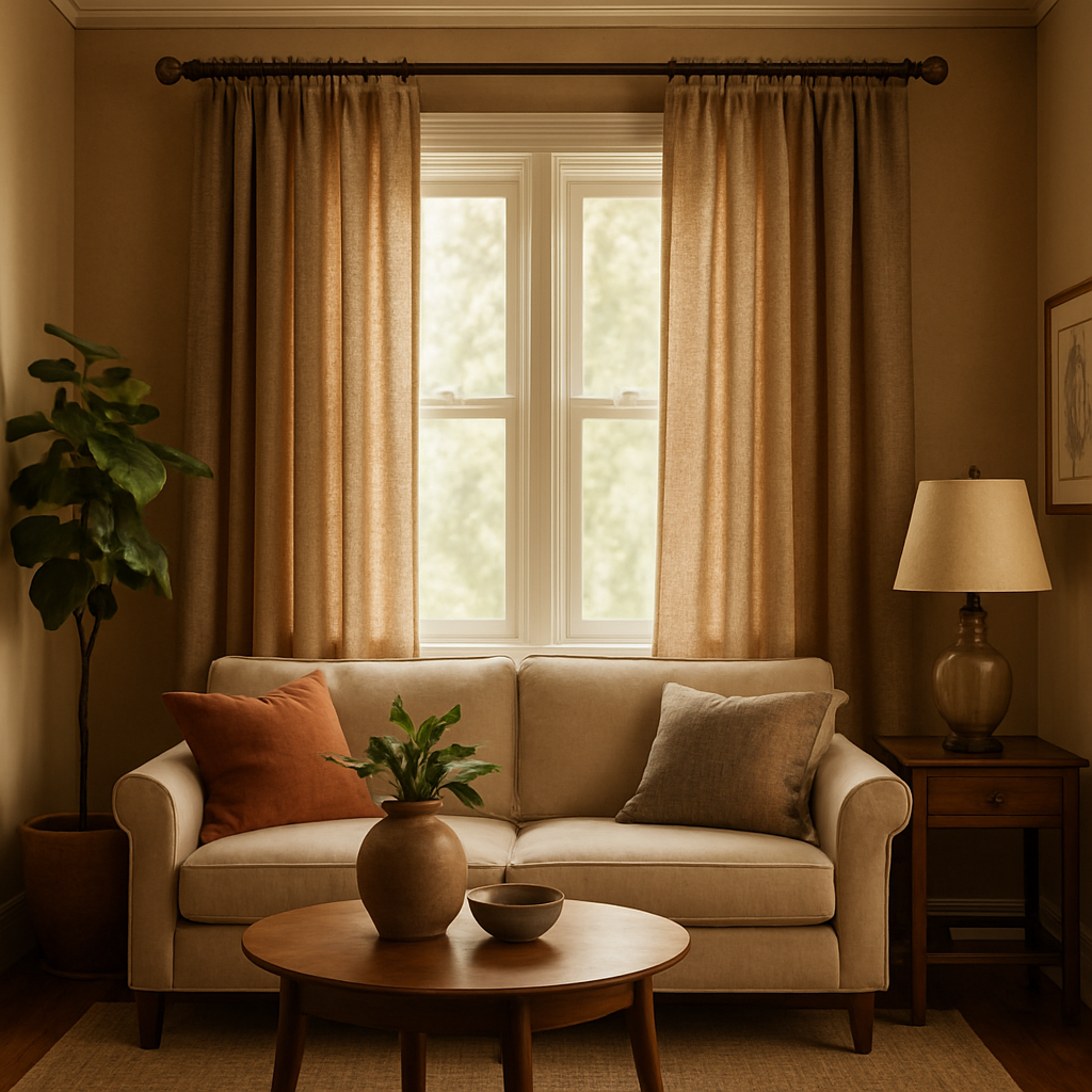 L’Art de la Décoration Intérieure : Harmoniser Tringles de Rideaux et Esthétique