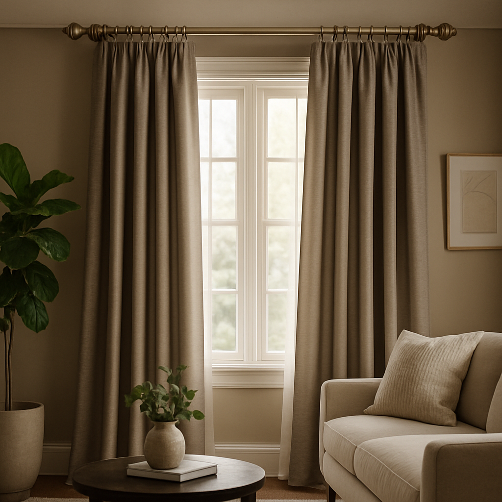 L’Art de la Décoration Intérieure : Tringles de Rideaux et Ambiance