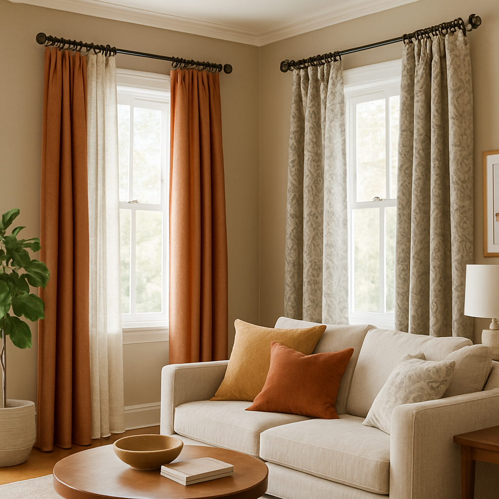 L’Art de la Décoration Intérieure : Tringles de Rideaux et Ambiance