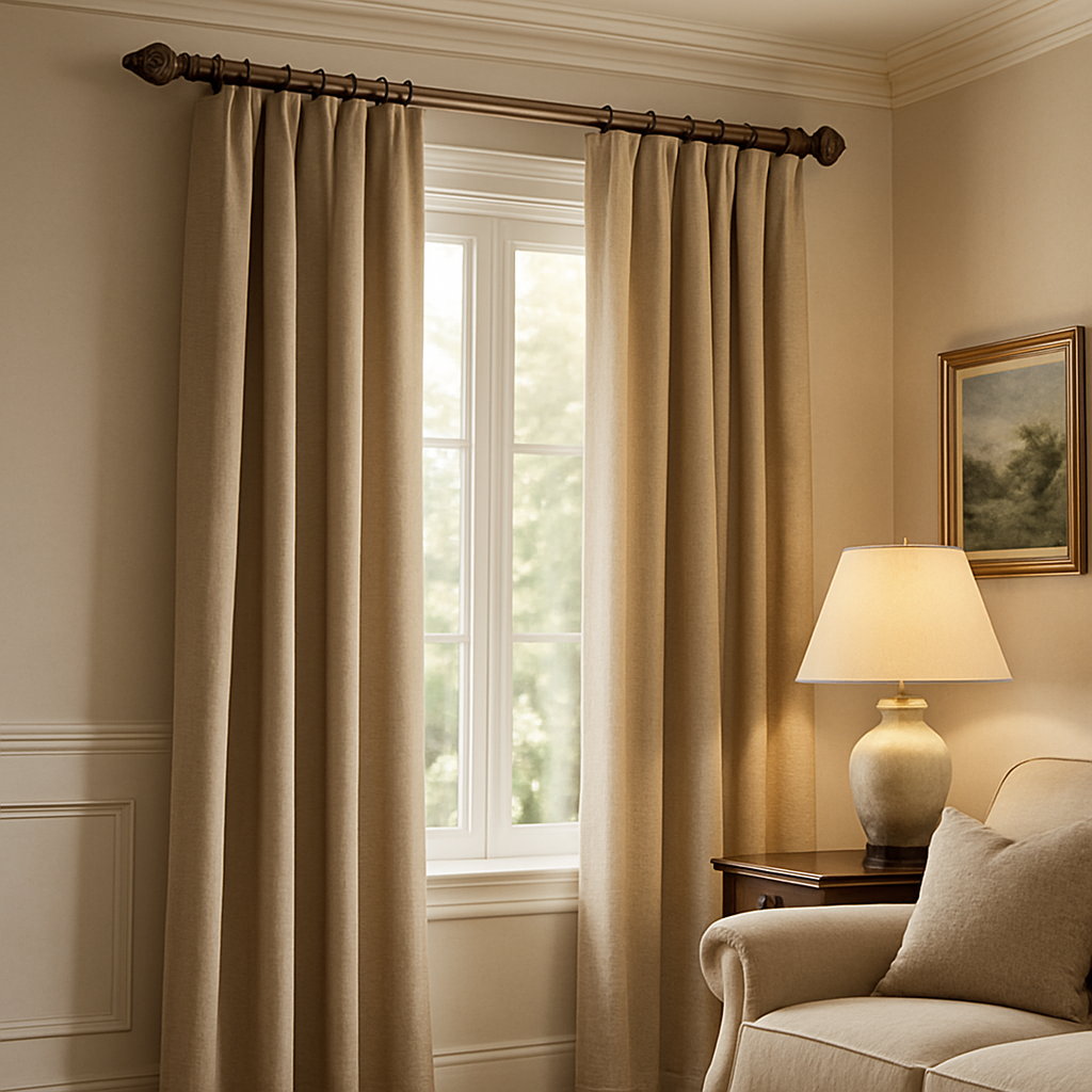 L’importance des tringles de rideaux dans la décoration intérieure