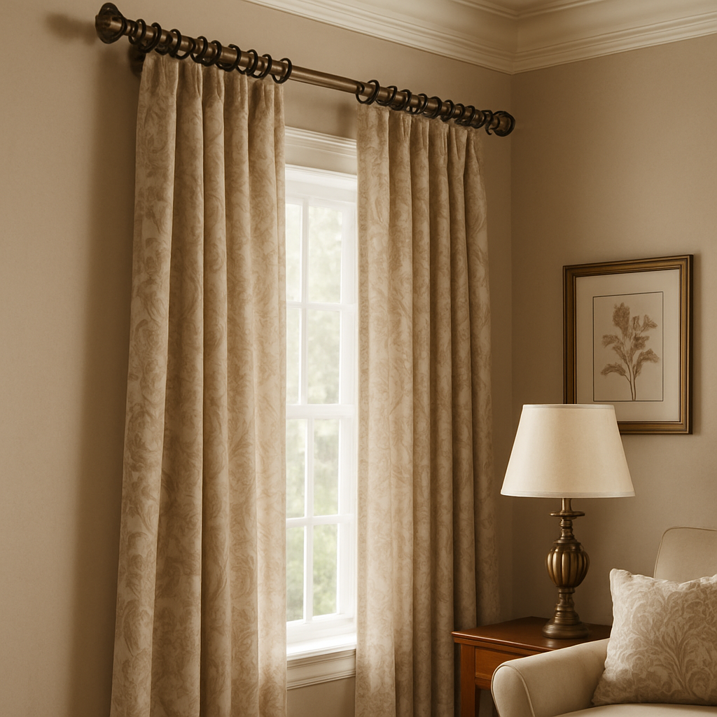 Décoration Intérieure : L’Importance des Tringles de Rideaux