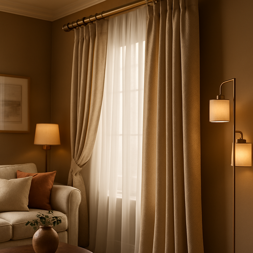L’Art de la Décoration Intérieure : Tringles de Rideaux et Ambiance