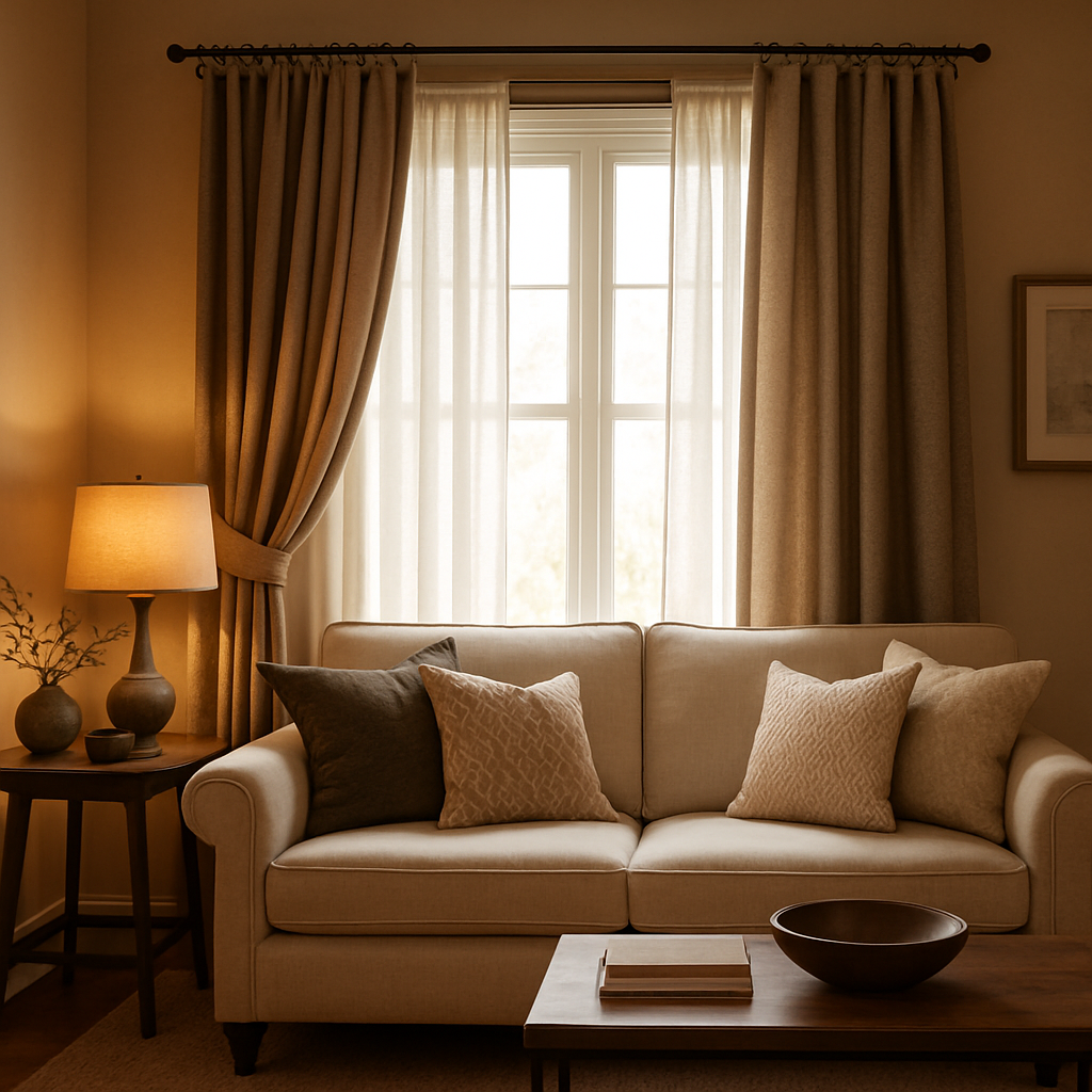 L’Art de la Décoration Intérieure : Tringles de Rideaux et Ambiance