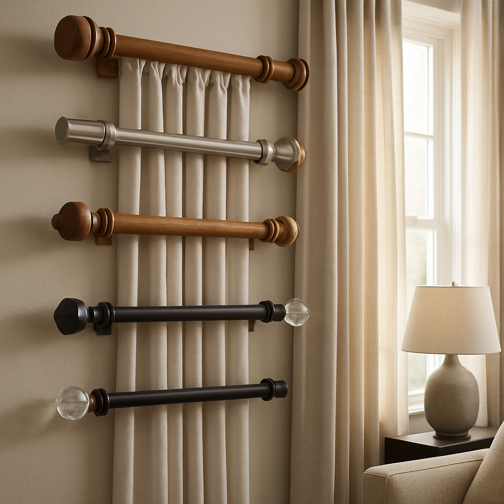 L’Art de la Décoration Intérieure avec des Tringles de Rideaux