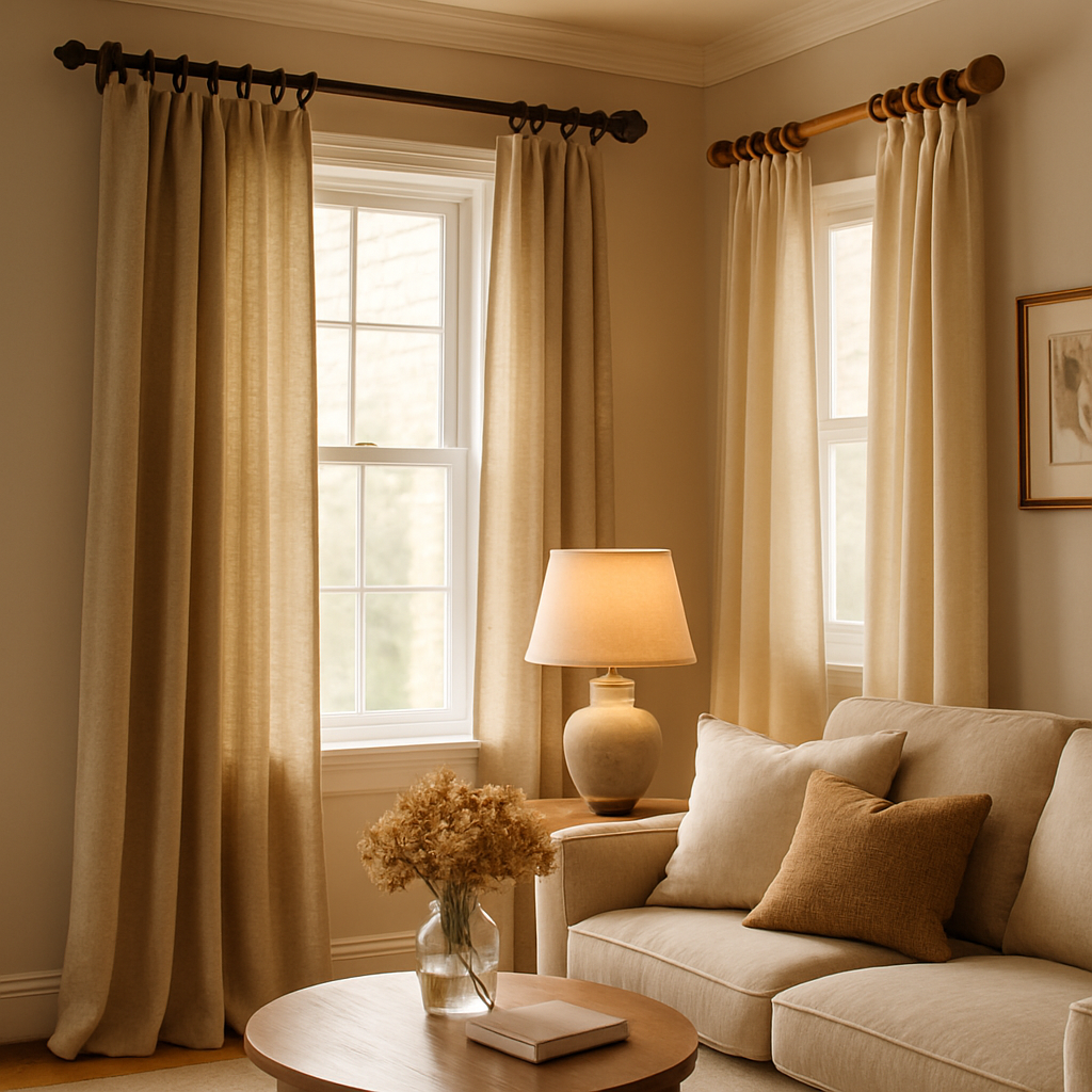 L’Art de la Décoration Intérieure : Tringles de Rideaux et Ambiance