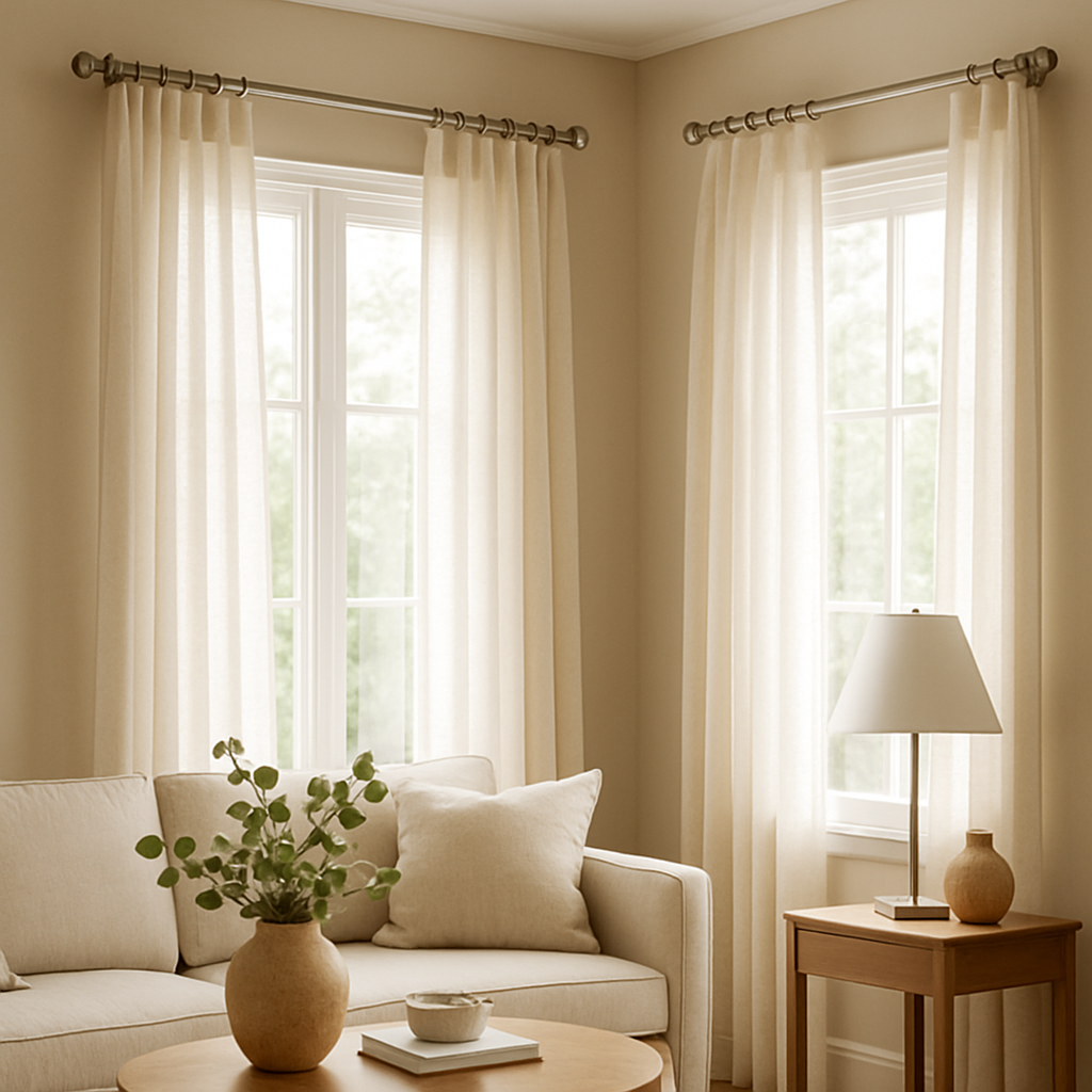 L’Art de la Décoration Intérieure avec des Tringles de Rideaux
