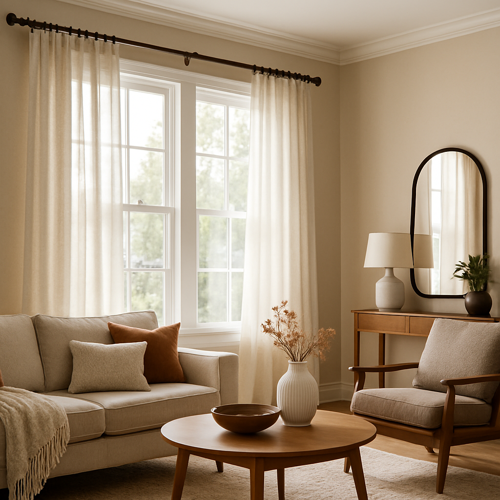 L’Art de la Décoration Intérieure avec des Tringles de Rideaux